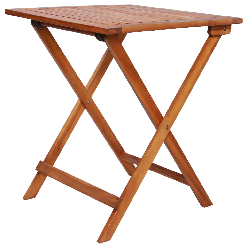 3 Piece Folding Bistro Set Solid Acacia Wood- Outdoor Furniture Sets - HomeShopIreland - Home Shop Ireland - Outdoor Furniture Sets - 3 Piece Folding Bistro Set Solid Acacia Wood