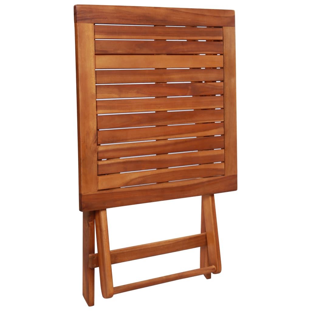 3 Piece Folding Bistro Set Solid Acacia Wood- Outdoor Furniture Sets - HomeShopIreland - Home Shop Ireland - Outdoor Furniture Sets - 3 Piece Folding Bistro Set Solid Acacia Wood