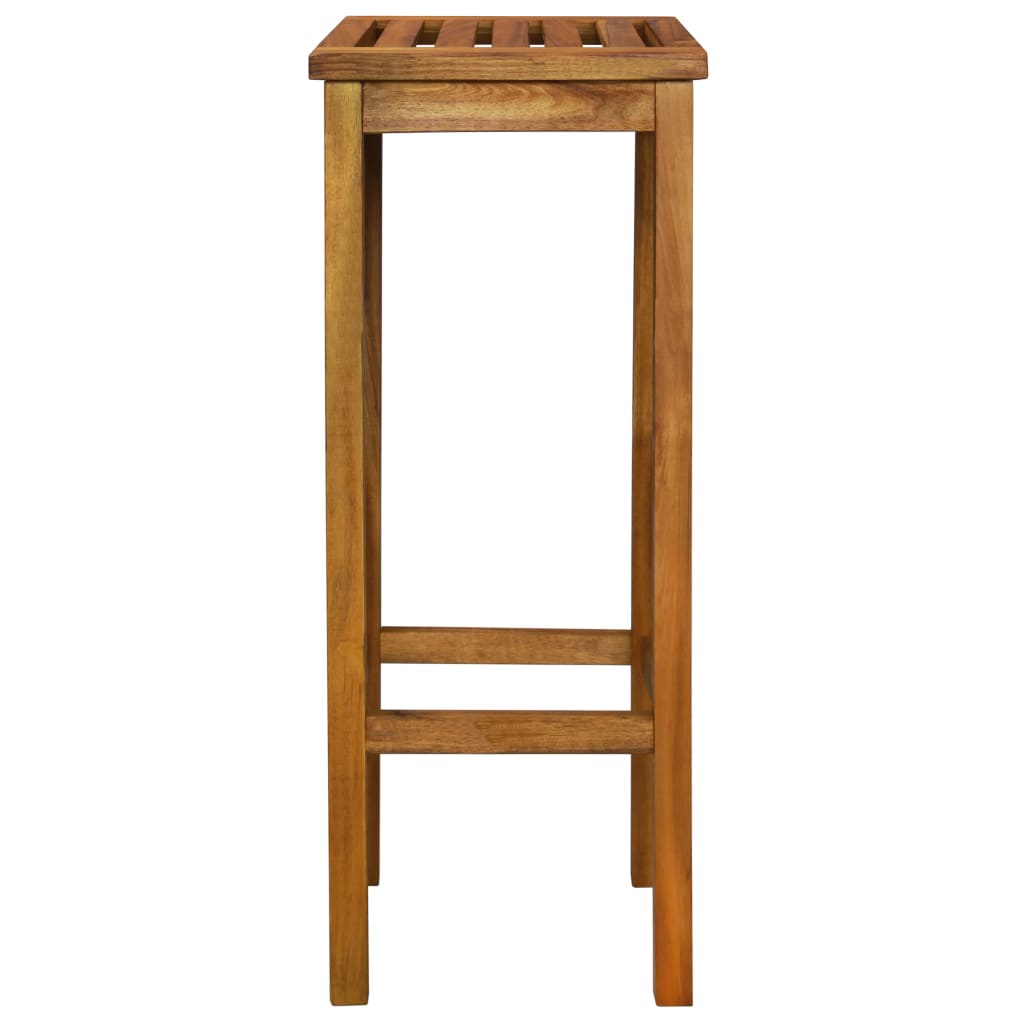 Bar Chairs 2 pcs Solid Acacia Wood- Table & Bar Stools - HomeShopIreland - Home Shop Ireland - Table & Bar Stools - Bar Chairs 2 pcs Solid Acacia Wood
