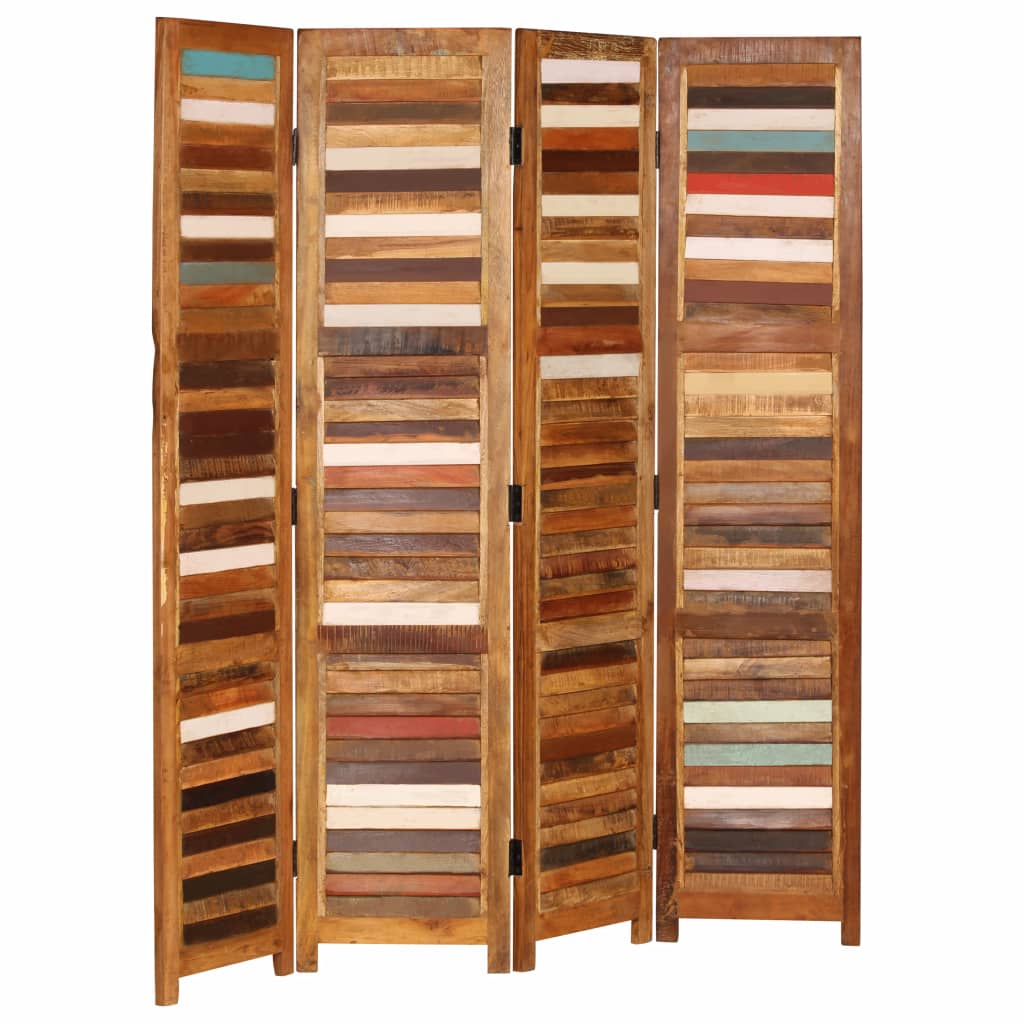 Room Divider Solid Reclaimed Wood 170 cm- Room Dividers - HomeShopIreland - Home Shop Ireland - Room Dividers - Room Divider Solid Reclaimed Wood 170 cm