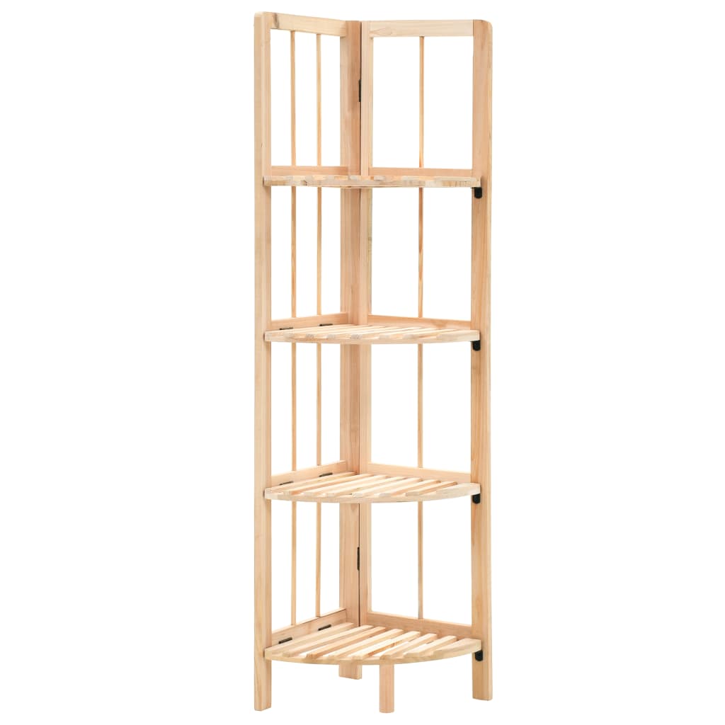 Corner Shelf Cedar Wood 27x27x110 cm- Bookcases & Standing Shelves - HomeShopIreland - Home Shop Ireland - Bookcases & Standing Shelves - Corner Shelf Cedar Wood 27x27x110 cm