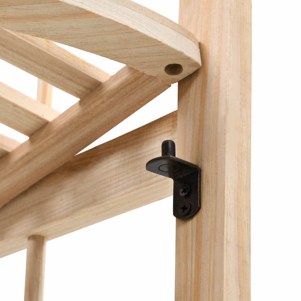 Corner Shelf Cedar Wood 27x27x110 cm- Bookcases & Standing Shelves - HomeShopIreland - Home Shop Ireland - Bookcases & Standing Shelves - Corner Shelf Cedar Wood 27x27x110 cm