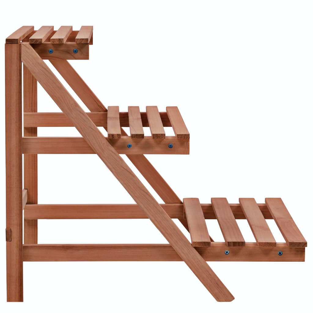 3-Tier Plant Stand Cedar Wood 48x45x40 cm- Plant Stands - HomeShopIreland - Home Shop Ireland - Plant Stands - 3-Tier Plant Stand Cedar Wood 48x45x40 cm