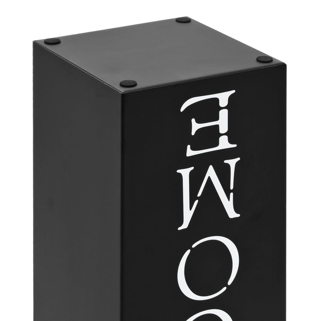 Umbrella Stand Welcome Steel Black- Umbrella Stands & Racks - HomeShopIreland - Home Shop Ireland - Umbrella Stands & Racks - Umbrella Stand Welcome Steel Black