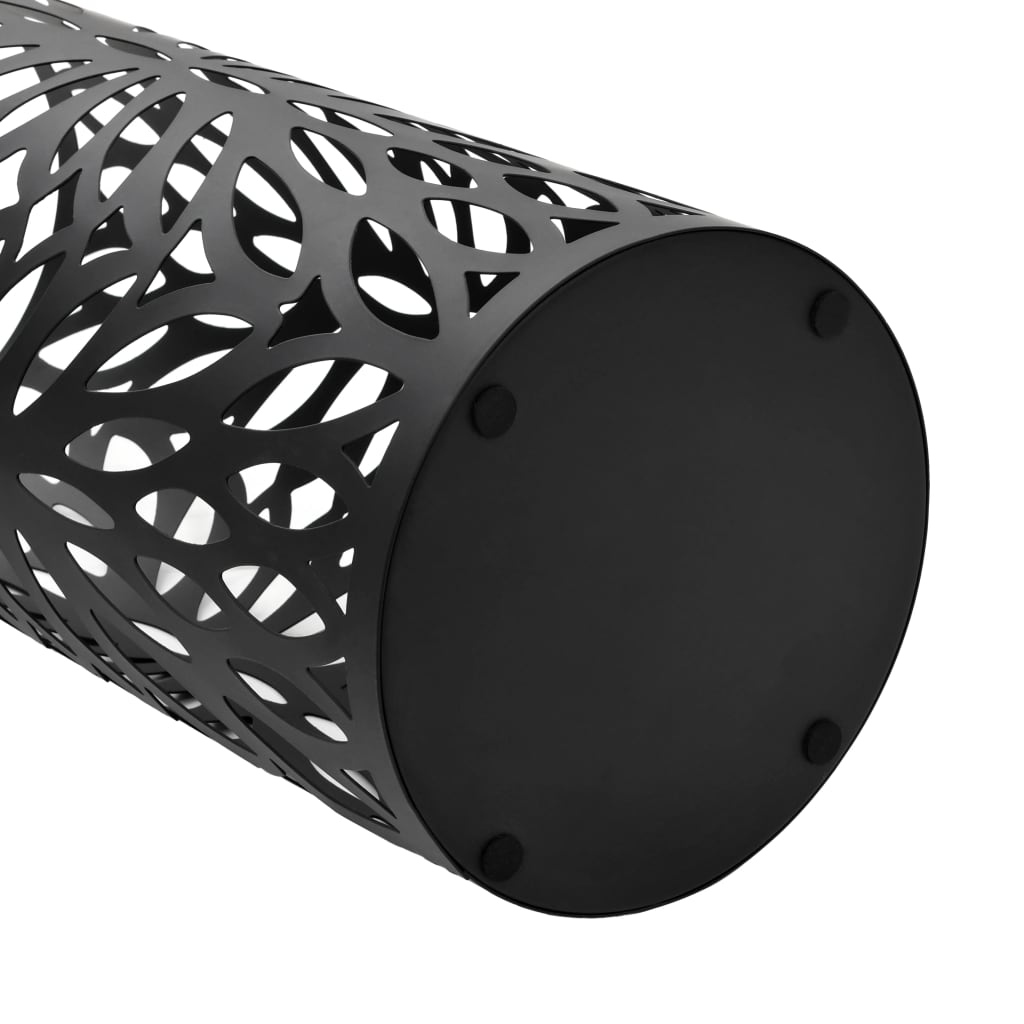 Umbrella Stand Leaves Steel Black- Umbrella Stands & Racks - HomeShopIreland - Home Shop Ireland - Umbrella Stands & Racks - Umbrella Stand Leaves Steel Black