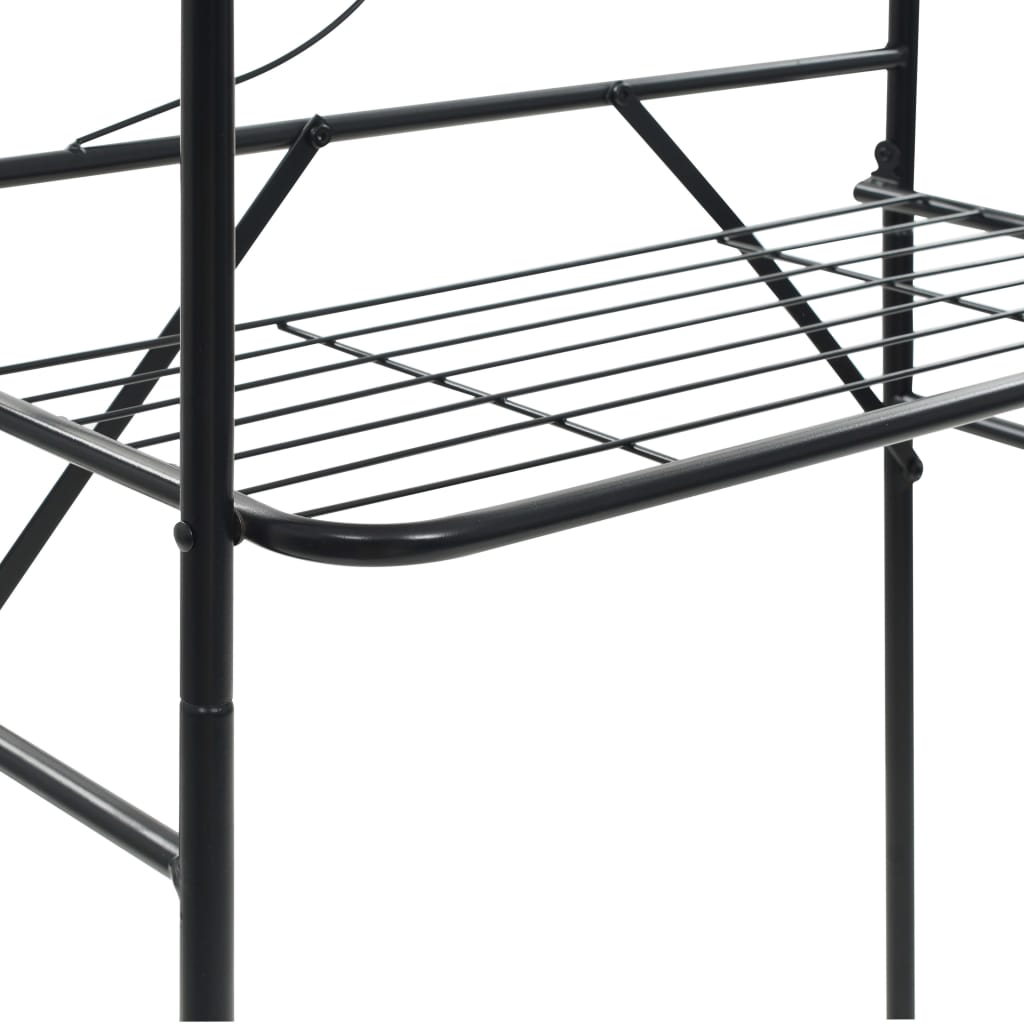 Toilet Rack Black 60x33x174 cm- Towel Racks & Holders - HomeShopIreland - Home Shop Ireland - Towel Racks & Holders - Toilet Rack Black 60x33x174 cm