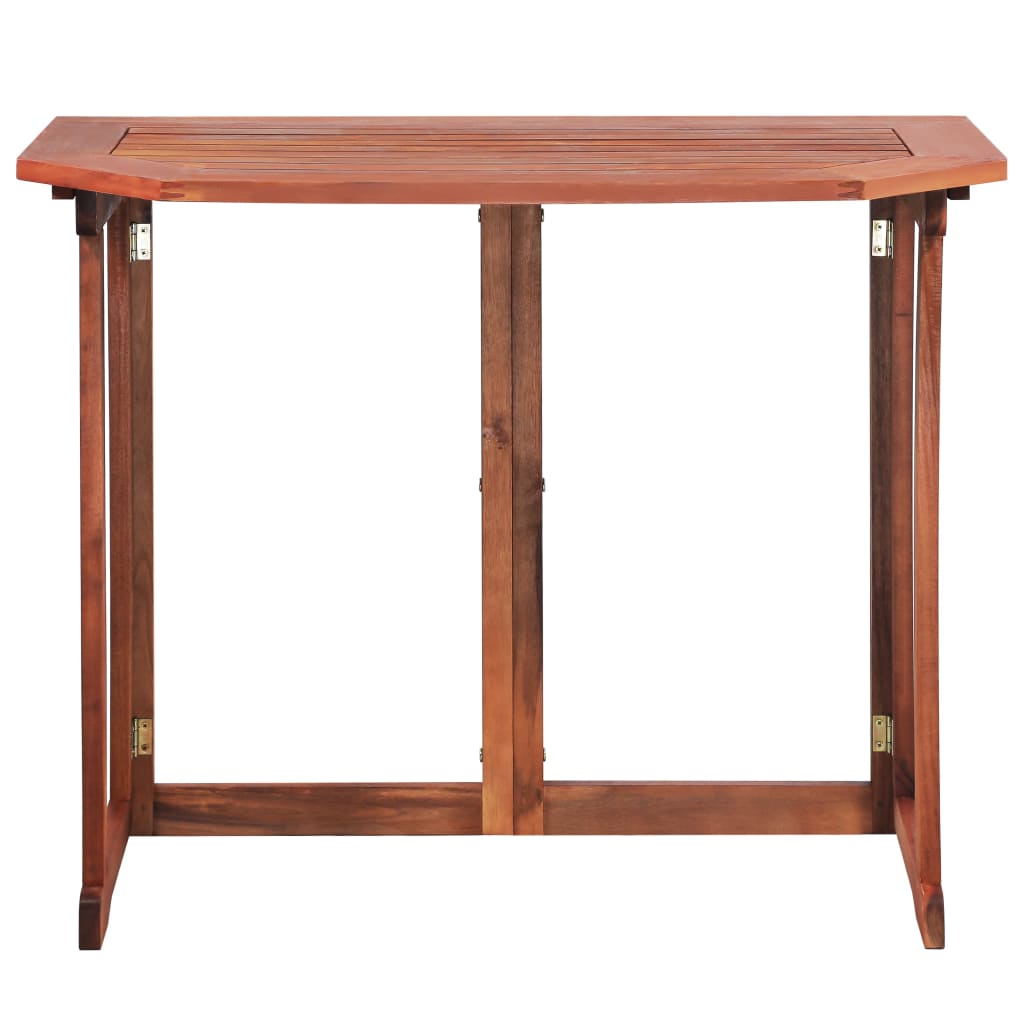 Bistro Table 90x50x75 cm Solid Acacia Wood- Outdoor Tables - HomeShopIreland - Home Shop Ireland - Outdoor Tables - Bistro Table 90x50x75 cm Solid Acacia Wood