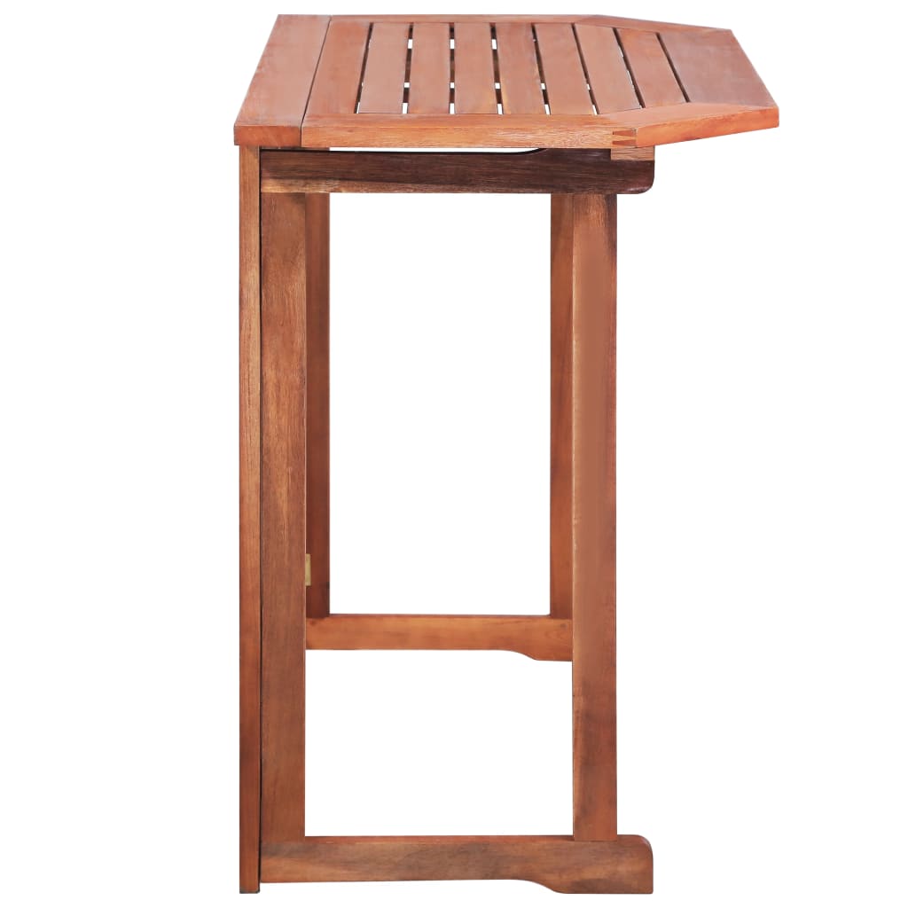 Bistro Table 90x50x75 cm Solid Acacia Wood- Outdoor Tables - HomeShopIreland - Home Shop Ireland - Outdoor Tables - Bistro Table 90x50x75 cm Solid Acacia Wood
