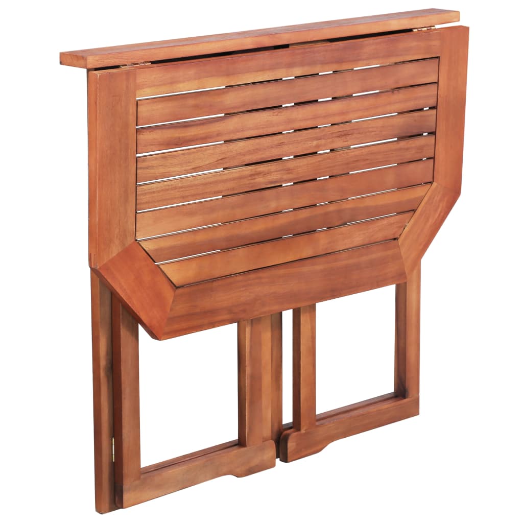 Bistro Table 90x50x75 cm Solid Acacia Wood- Outdoor Tables - HomeShopIreland - Home Shop Ireland - Outdoor Tables - Bistro Table 90x50x75 cm Solid Acacia Wood