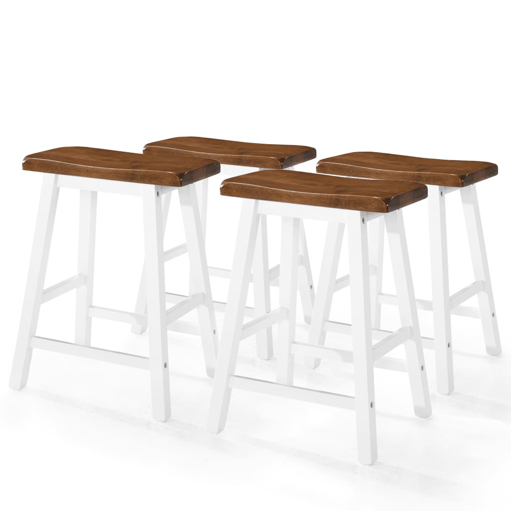 Bar Table and Stool Set 5 Pieces Solid Wood- Kitchen & Dining Furniture Sets - HomeShopIreland - Home Shop Ireland - Kitchen & Dining Furniture Sets - Bar Table and Stool Set 5 Pieces Solid Wood