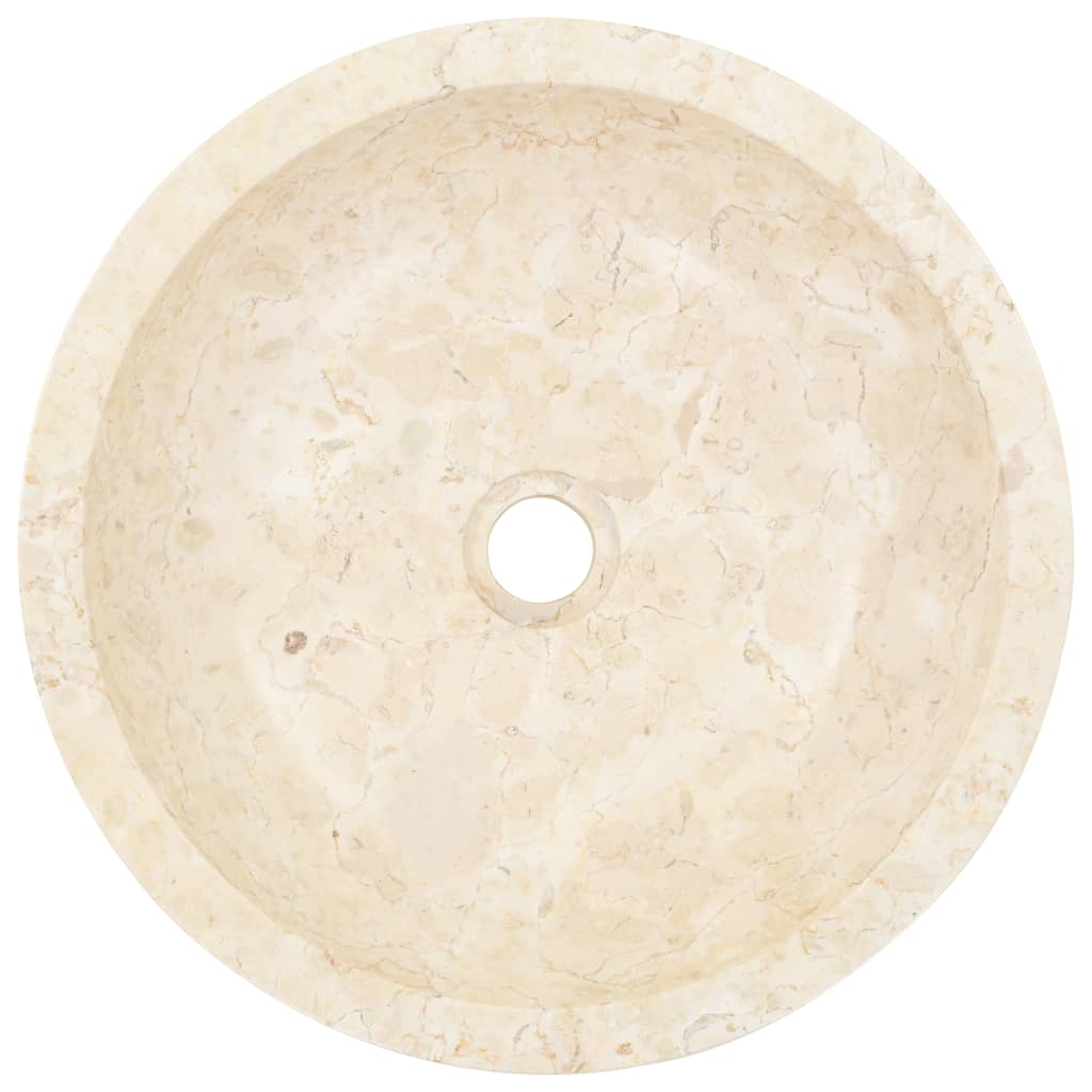 Sink 40x12 cm Marble Cream- Bathroom Basins - HomeShopIreland - Home Shop Ireland - Bathroom Basins - Sink 40x12 cm Marble Cream