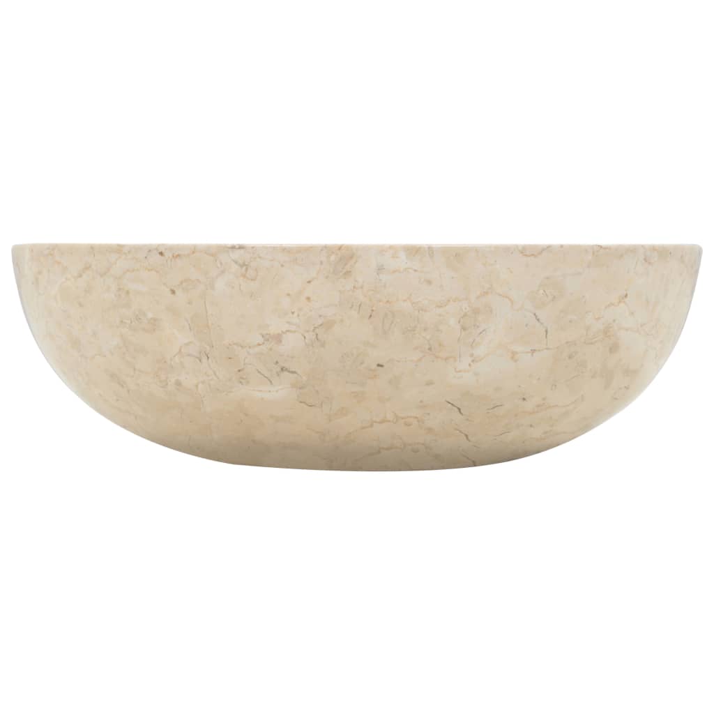Sink 40x12 cm Marble Cream- Bathroom Basins - HomeShopIreland - Home Shop Ireland - Bathroom Basins - Sink 40x12 cm Marble Cream