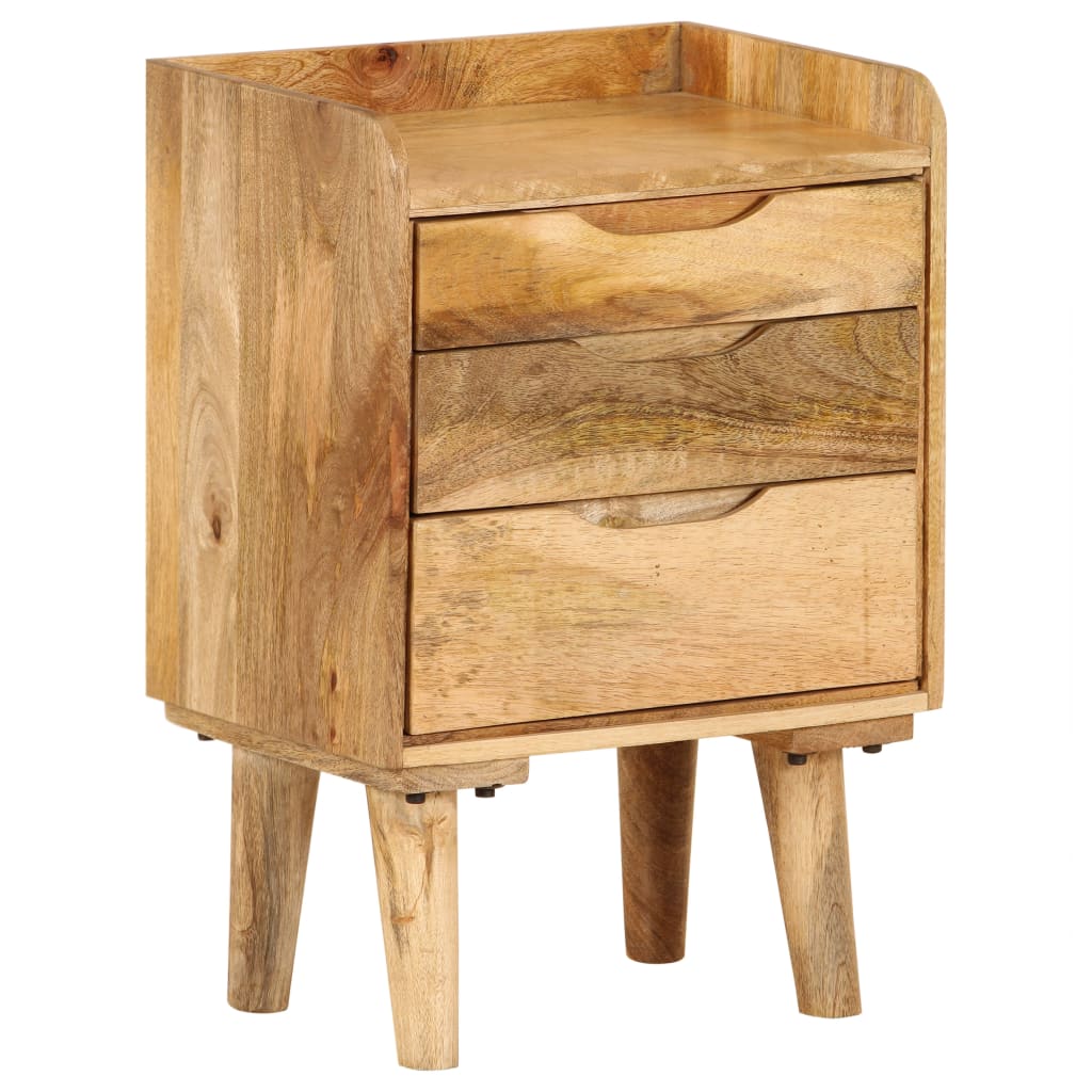 Bedside Cabinet Solid Mango Wood 40x30x59.5 cm- Bedside Tables - HomeShopIreland - Home Shop Ireland - Bedside Tables - Bedside Cabinet Solid Mango Wood 40x30x59.5 cm