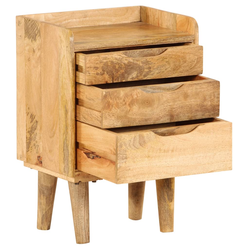Bedside Cabinet Solid Mango Wood 40x30x59.5 cm- Bedside Tables - HomeShopIreland - Home Shop Ireland - Bedside Tables - Bedside Cabinet Solid Mango Wood 40x30x59.5 cm
