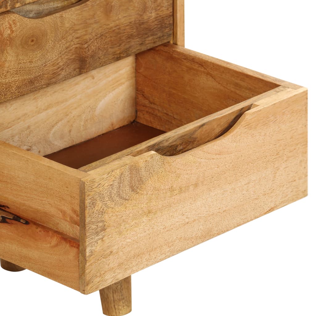 Bedside Cabinet Solid Mango Wood 40x30x59.5 cm- Bedside Tables - HomeShopIreland - Home Shop Ireland - Bedside Tables - Bedside Cabinet Solid Mango Wood 40x30x59.5 cm