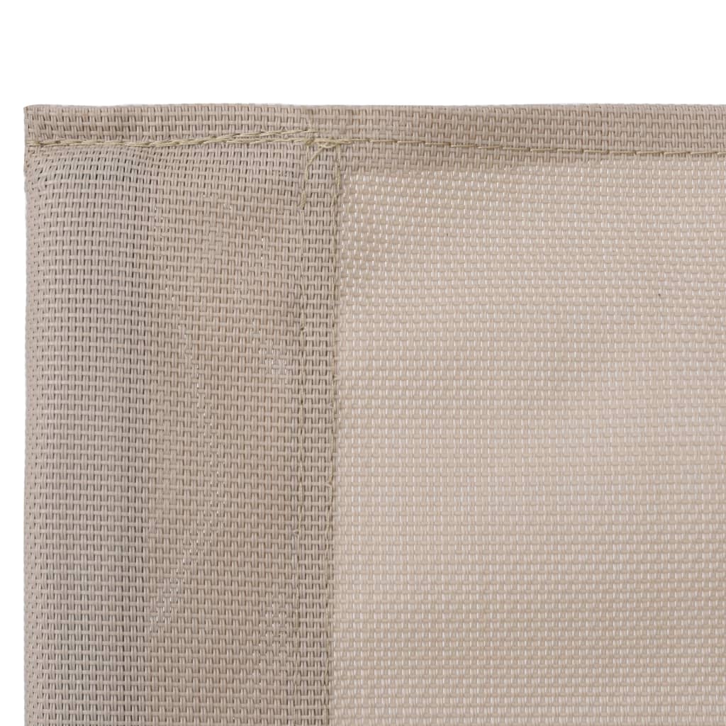 4 Piece Garden Lounge Set Fabric & Steel Cream- Outdoor Furniture Sets - HomeShopIreland - Home Shop Ireland - Outdoor Furniture Sets - 4 Piece Garden Lounge Set Fabric & Steel Cream