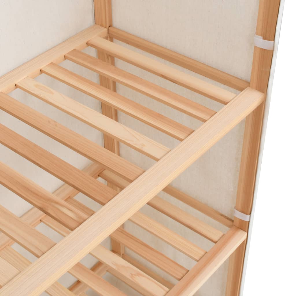 3-Tier Clothes Wardrobe 79x40x170 cm- Cupboards & Wardrobes - HomeShopIreland - Home Shop Ireland - Cupboards & Wardrobes - 3-Tier Clothes Wardrobe 79x40x170 cm
