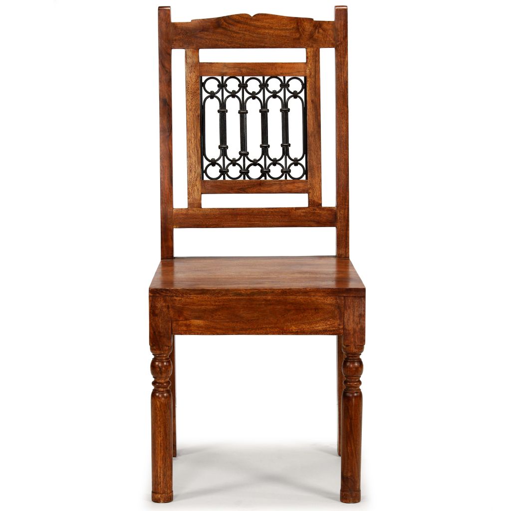 Dining Chairs 4 pcs Solid Wood with Sheesham Finish Classic- Kitchen & Dining Room Chairs - HomeShopIreland - Home Shop Ireland - Kitchen & Dining Room Chairs - Dining Chairs 4 pcs Solid Wood with Sheesham Finish Classic