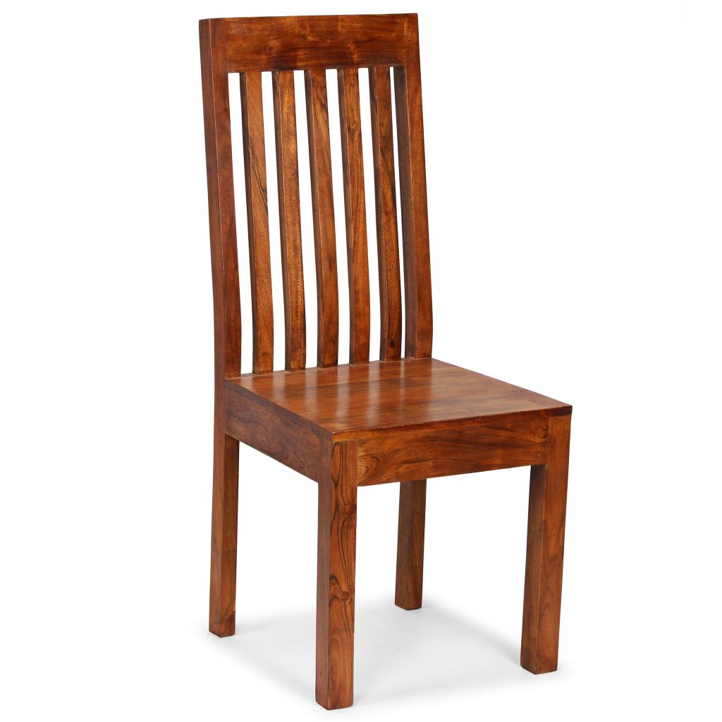 Dining Chairs 6 pcs Solid Wood with Sheesham Finish Modern- Kitchen & Dining Room Chairs - HomeShopIreland - Home Shop Ireland - Kitchen & Dining Room Chairs - Dining Chairs 6 pcs Solid Wood with Sheesham Finish Modern