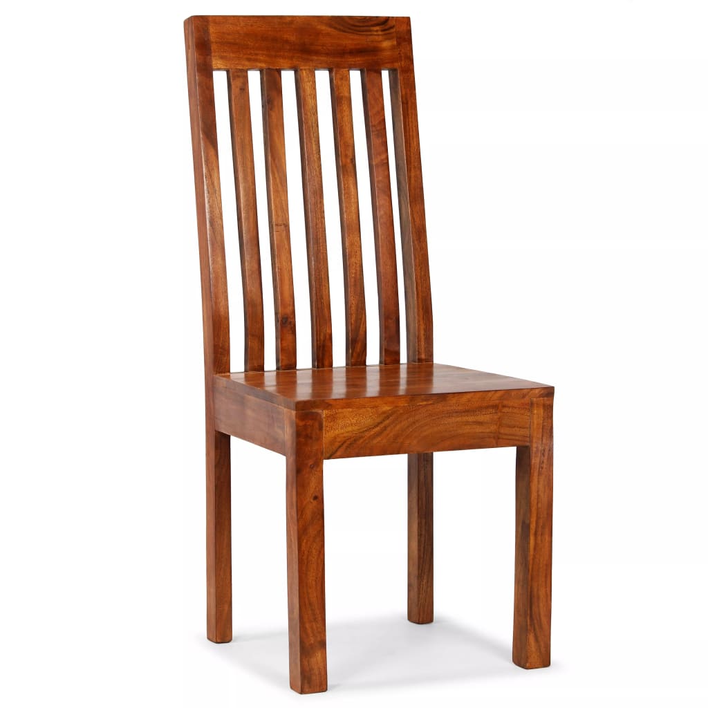 Dining Chairs 6 pcs Solid Wood with Sheesham Finish Modern- Kitchen & Dining Room Chairs - HomeShopIreland - Home Shop Ireland - Kitchen & Dining Room Chairs - Dining Chairs 6 pcs Solid Wood with Sheesham Finish Modern
