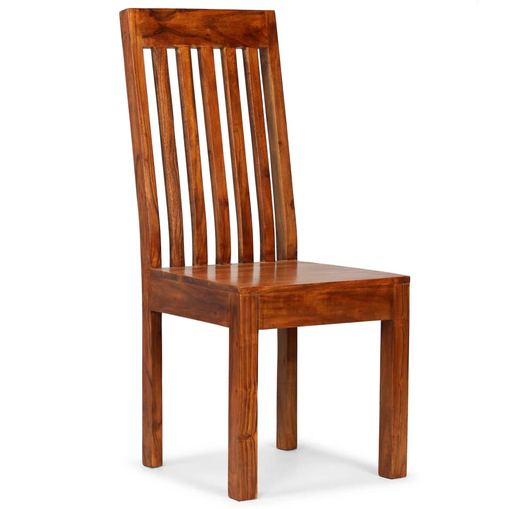 Dining Chairs 6 pcs Solid Wood with Sheesham Finish Modern- Kitchen & Dining Room Chairs - HomeShopIreland - Home Shop Ireland - Kitchen & Dining Room Chairs - Dining Chairs 6 pcs Solid Wood with Sheesham Finish Modern