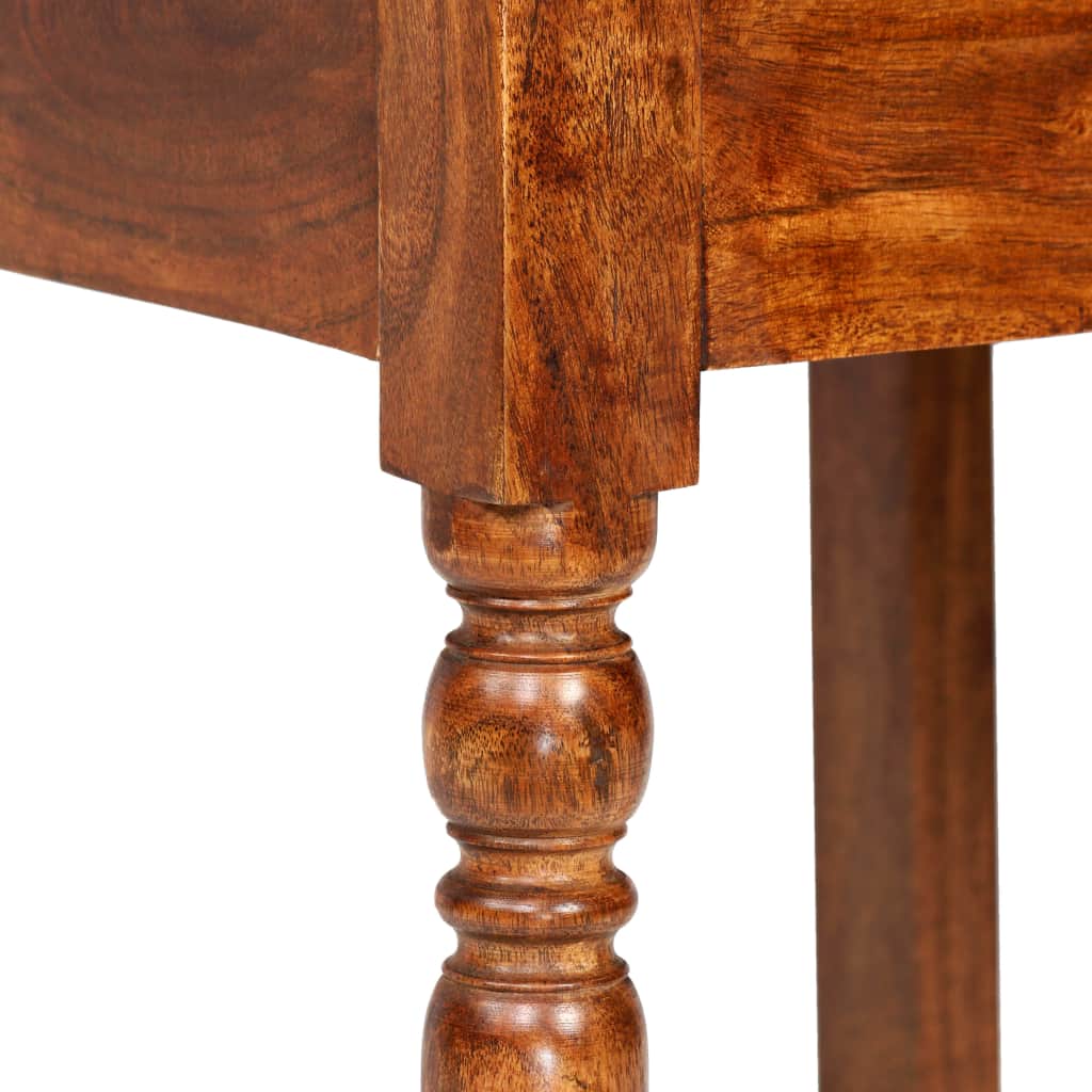 Dining Table Set 5 Piece Solid Acacia Wood with Sheesham Finish- Kitchen & Dining Furniture Sets - HomeShopIreland - Home Shop Ireland - Kitchen & Dining Furniture Sets - Dining Table Set 5 Piece Solid Acacia Wood with Sheesham Finish