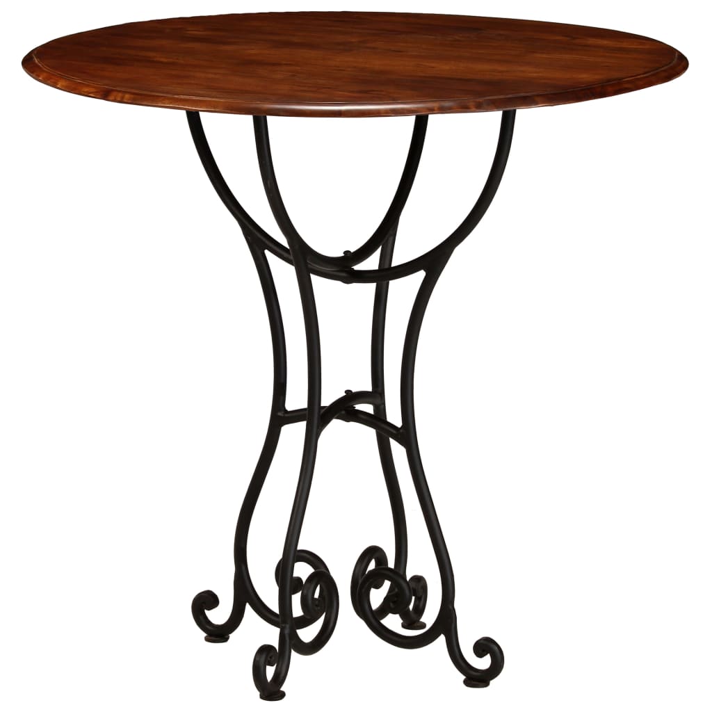 Dining Table Set 5 Piece Solid Acacia Wood with Sheesham Finish- Kitchen & Dining Furniture Sets - HomeShopIreland - Home Shop Ireland - Kitchen & Dining Furniture Sets - Dining Table Set 5 Piece Solid Acacia Wood with Sheesham Finish