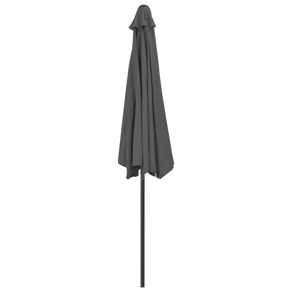 Balcony Parasol with Aluminium Pole Anthracite 300x150 cm Half- Outdoor Umbrellas & Sunshades - HomeShopIreland - Home Shop Ireland - Outdoor Umbrellas & Sunshades - Balcony Parasol with Aluminium Pole Anthracite 300x150 cm Half