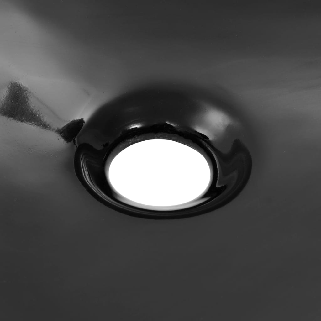 Basin Ceramic Black Triangle 645x455x115 mm- Bathroom Basins - HomeShopIreland - Home Shop Ireland - Bathroom Basins - Basin Ceramic Black Triangle 645x455x115 mm