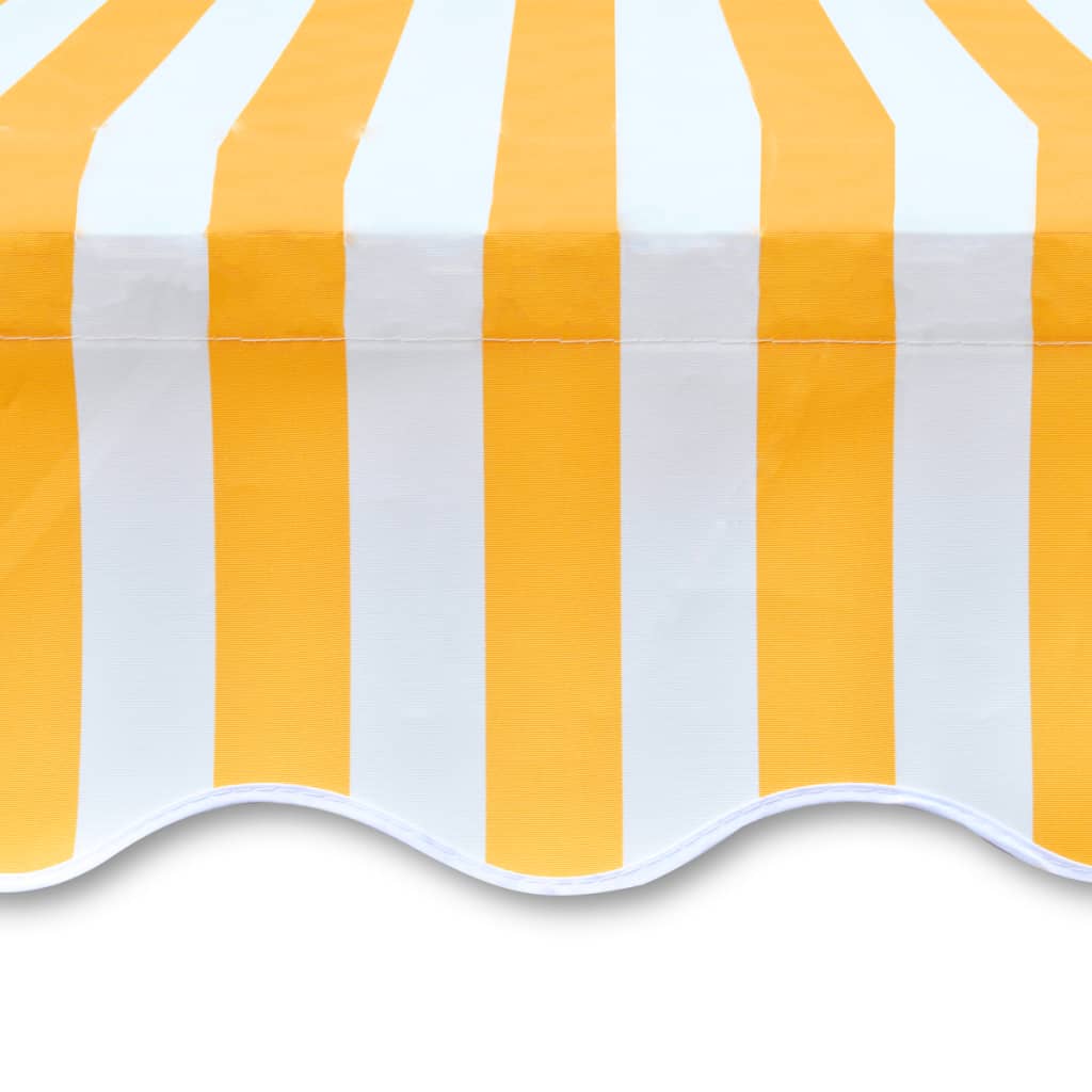 Awning Top Sunshade Canvas Orange & White 350x250 cm- Window & Door Awnings - HomeShopIreland - Home Shop Ireland - Window & Door Awnings - Awning Top Sunshade Canvas Orange & White 350x250 cm