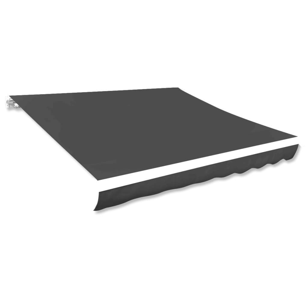Awning Top Sunshade Canvas Anthracite 400x300 cm- Window & Door Awnings - HomeShopIreland - Home Shop Ireland - Window & Door Awnings - Awning Top Sunshade Canvas Anthracite 400x300 cm