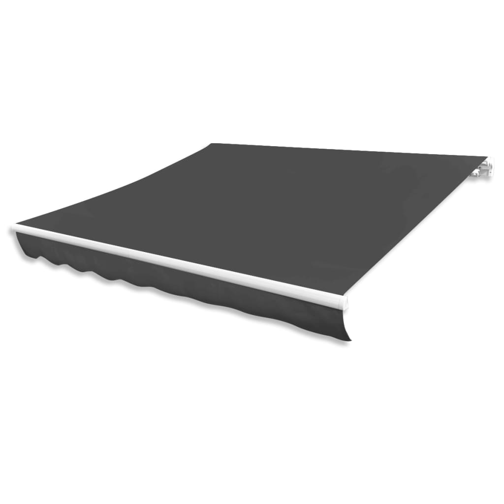 Awning Top Sunshade Canvas Anthracite 400x300 cm- Window & Door Awnings - HomeShopIreland - Home Shop Ireland - Window & Door Awnings - Awning Top Sunshade Canvas Anthracite 400x300 cm