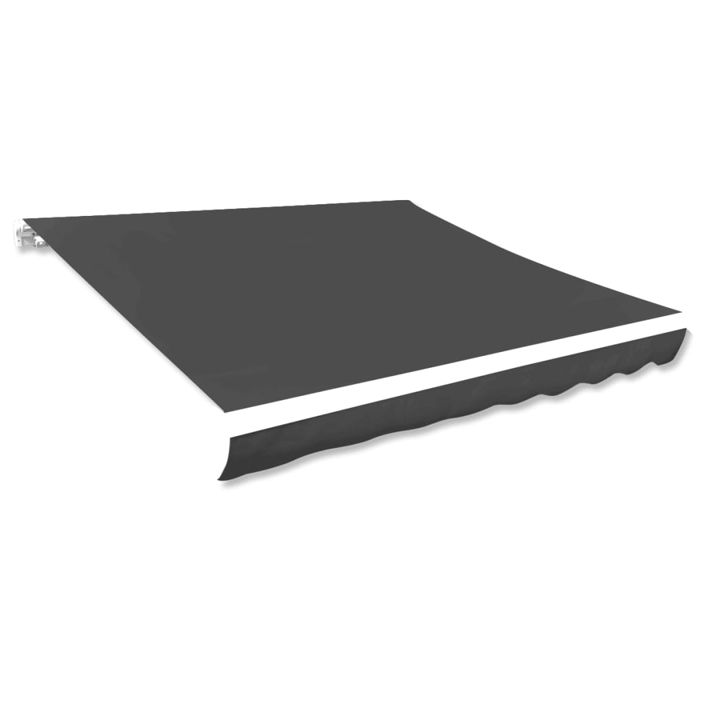Awning Top Sunshade Canvas Anthracite 450x300 cm- Window & Door Awnings - HomeShopIreland - Home Shop Ireland - Window & Door Awnings - Awning Top Sunshade Canvas Anthracite 450x300 cm