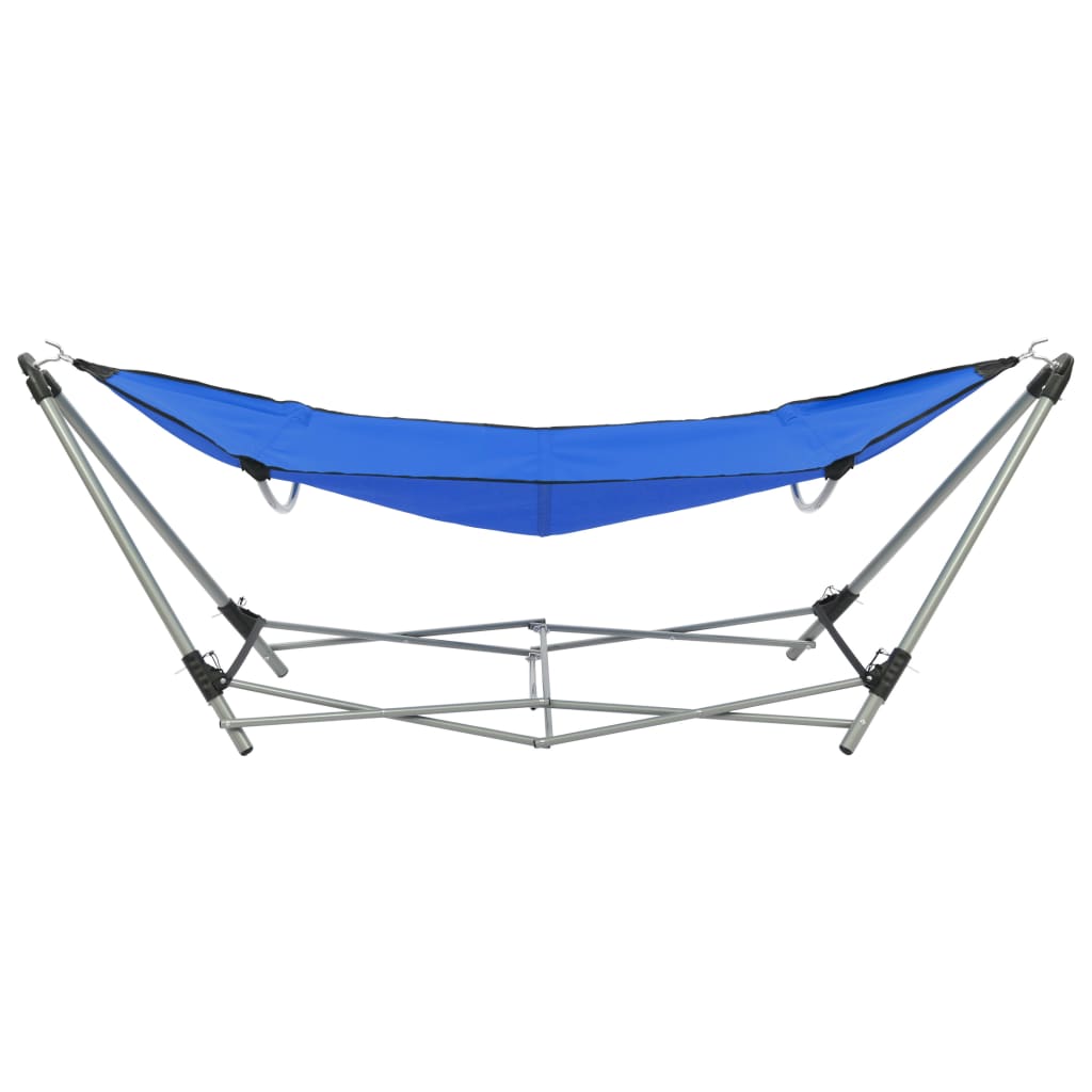 Hammock with Foldable Stand Blue- Hammocks - HomeShopIreland - Home Shop Ireland - Hammocks - Hammock with Foldable Stand Blue