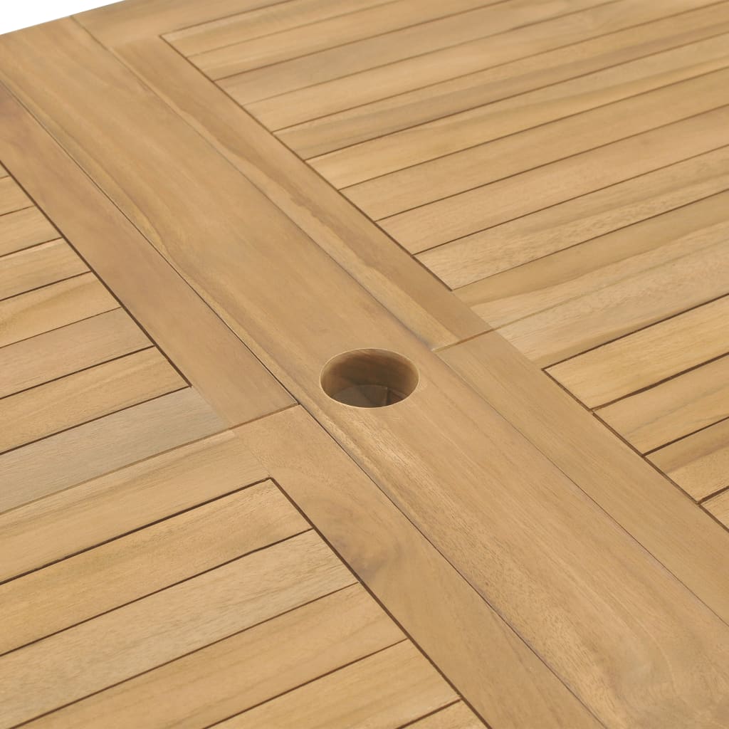 Extending Garden Table 180-280x100x75 cm Solid Teak Wood- Outdoor Tables - HomeShopIreland - Home Shop Ireland - Outdoor Tables - Extending Garden Table 180-280x100x75 cm Solid Teak Wood