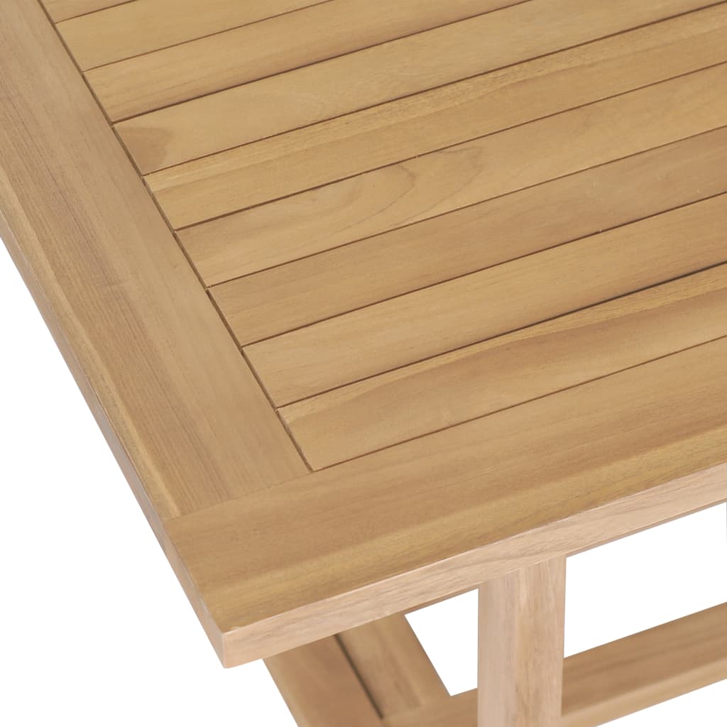 Extending Garden Table 180-280x100x75 cm Solid Teak Wood- Outdoor Tables - HomeShopIreland - Home Shop Ireland - Outdoor Tables - Extending Garden Table 180-280x100x75 cm Solid Teak Wood