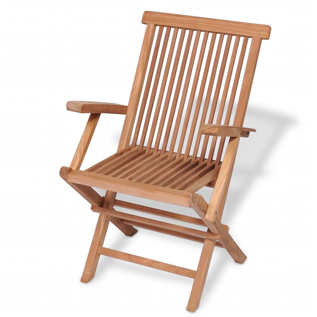 5 Piece Garden Dining Set Solid Teak Wood- Outdoor Furniture Sets - HomeShopIreland - Home Shop Ireland - Outdoor Furniture Sets - 5 Piece Garden Dining Set Solid Teak Wood