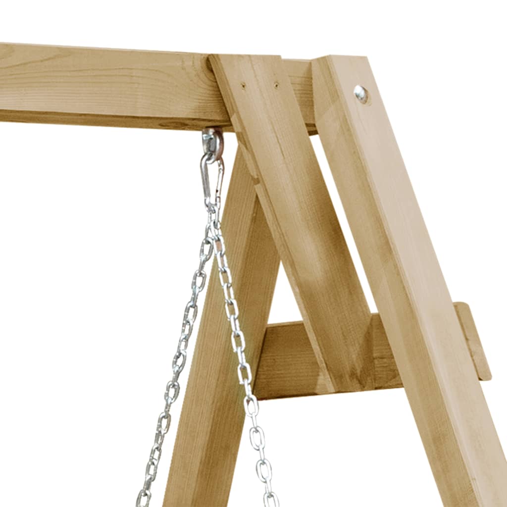 Garden Swing Bench Impregnated Pinewood 205x150x157 cm- Porch Swings - HomeShopIreland - Home Shop Ireland - Porch Swings - Garden Swing Bench Impregnated Pinewood 205x150x157 cm