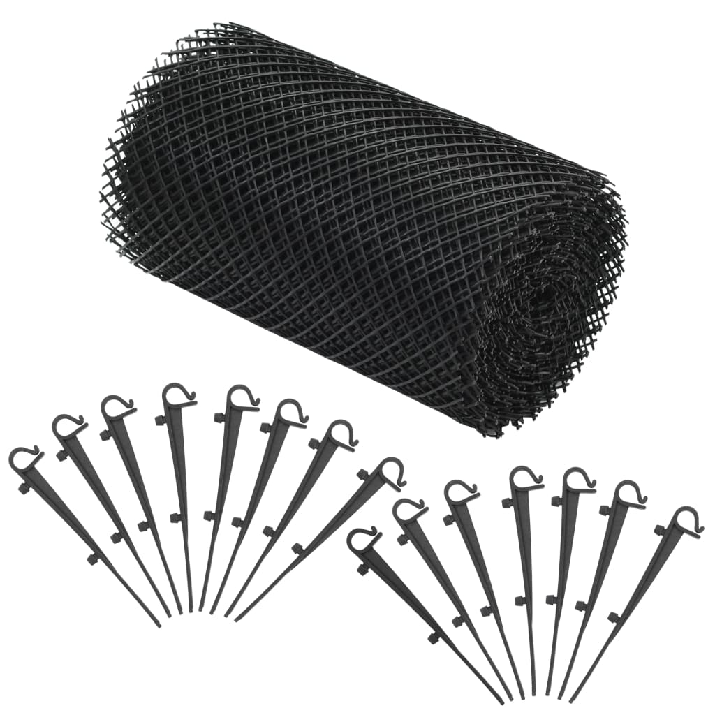 4 Piece Gutter Mesh with Clips HDPE 1.08 ãŽ¡- Gutter Accessories - HomeShopIreland - Home Shop Ireland - Gutter Accessories - 4 Piece Gutter Mesh with Clips HDPE 1.08 ãŽ¡