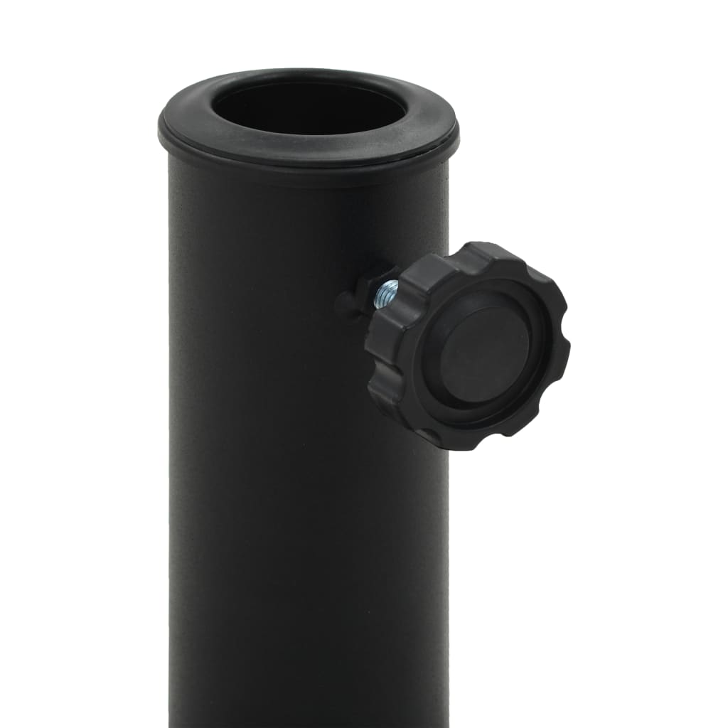 Parasol Base Round Polyresin 10 kg Black- Outdoor Umbrella Bases - HomeShopIreland - Home Shop Ireland - Outdoor Umbrella Bases - Parasol Base Round Polyresin 10 kg Black