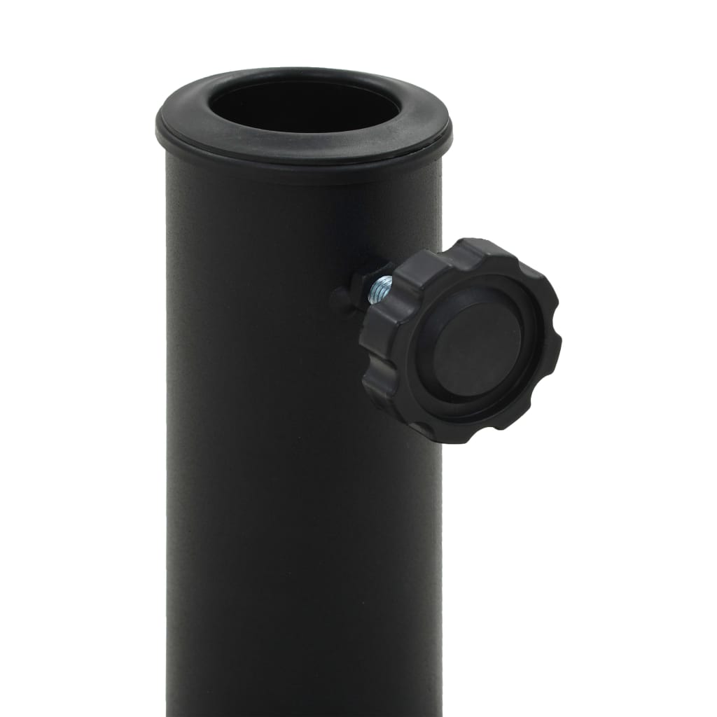 Parasol Base Round Polyresin 19 kg Black- Outdoor Umbrella Bases - HomeShopIreland - Home Shop Ireland - Outdoor Umbrella Bases - Parasol Base Round Polyresin 19 kg Black