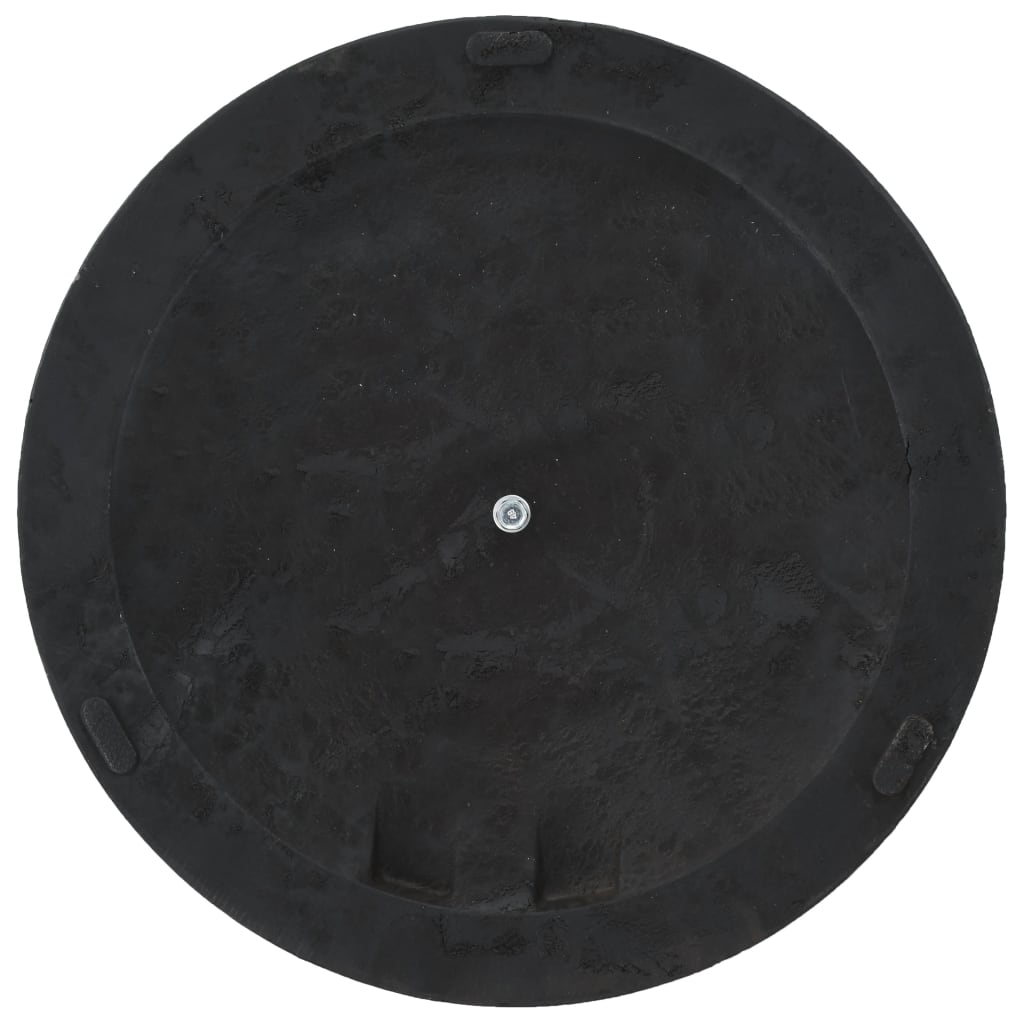 Parasol Base Round Polyresin 19 kg Black- Outdoor Umbrella Bases - HomeShopIreland - Home Shop Ireland - Outdoor Umbrella Bases - Parasol Base Round Polyresin 19 kg Black