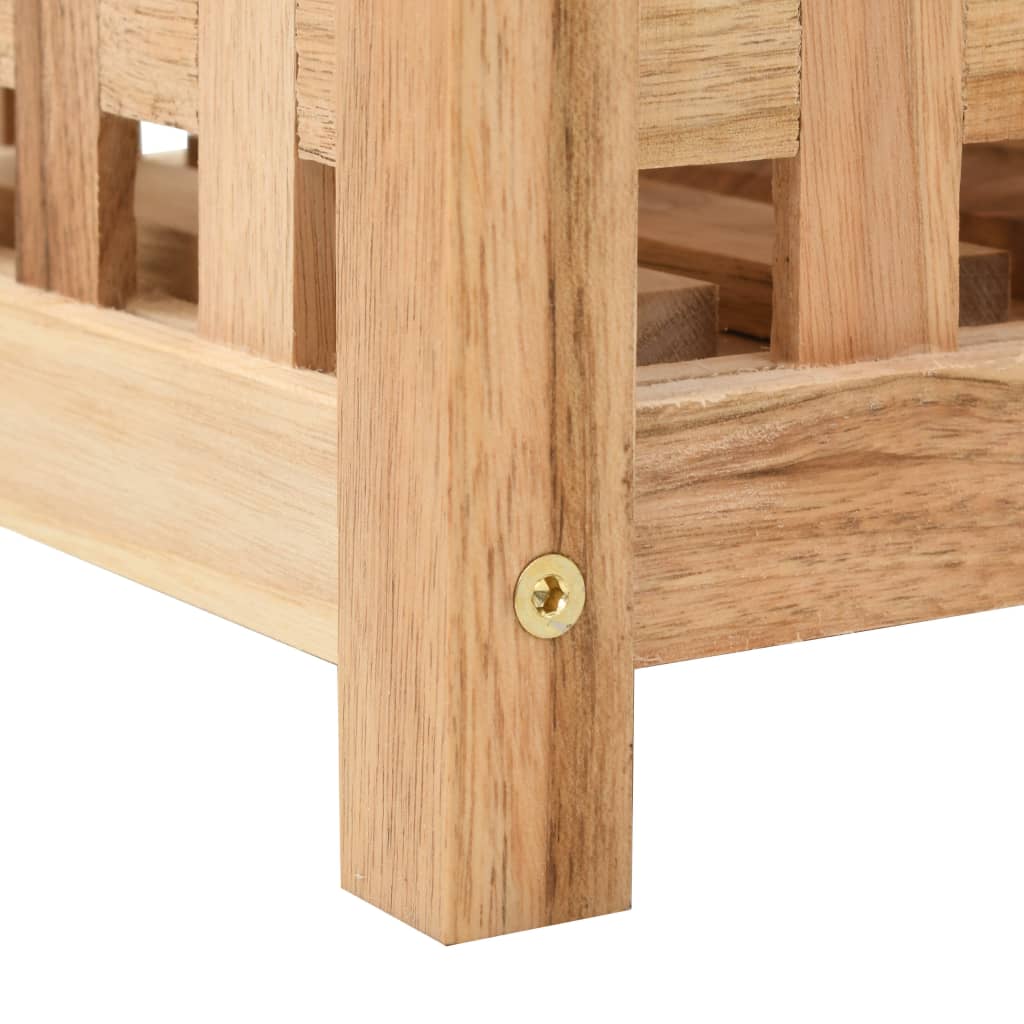 Umbrella Stand Solid Walnut Wood 18x18x50 cm- Umbrella Stands & Racks - HomeShopIreland - Home Shop Ireland - Umbrella Stands & Racks - Umbrella Stand Solid Walnut Wood 18x18x50 cm