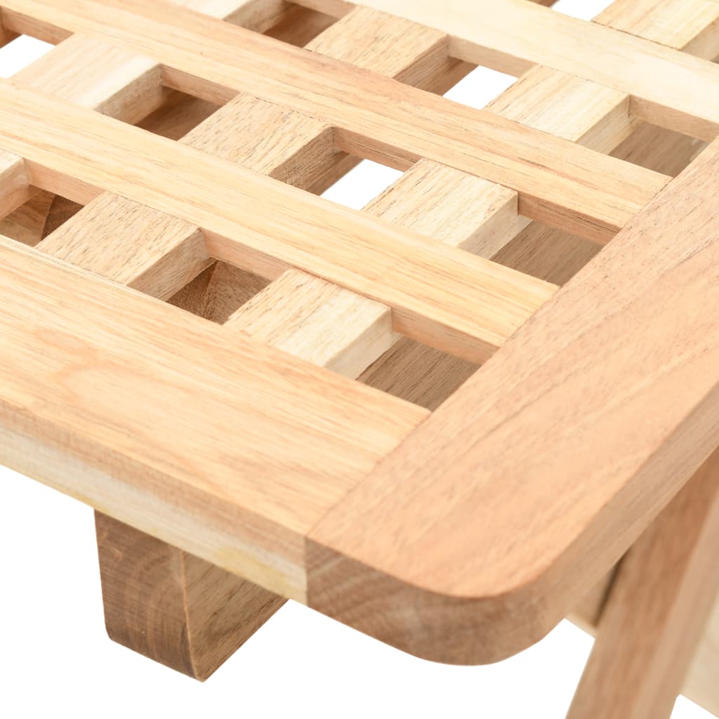 Foldable Side Table Solid Walnut Wood 50x50x49 cm- End Tables - HomeShopIreland - Home Shop Ireland - End Tables - Foldable Side Table Solid Walnut Wood 50x50x49 cm