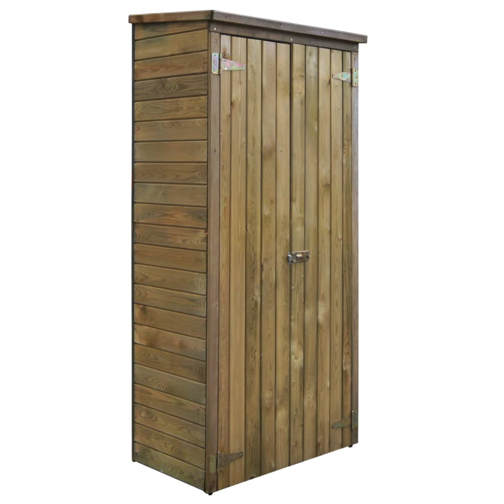 Garden Tool Storage Shed Pinewood 85x48x177 cm- Sheds, Garages & Carports - HomeShopIreland - Home Shop Ireland - Sheds, Garages & Carports - Garden Tool Storage Shed Pinewood 85x48x177 cm