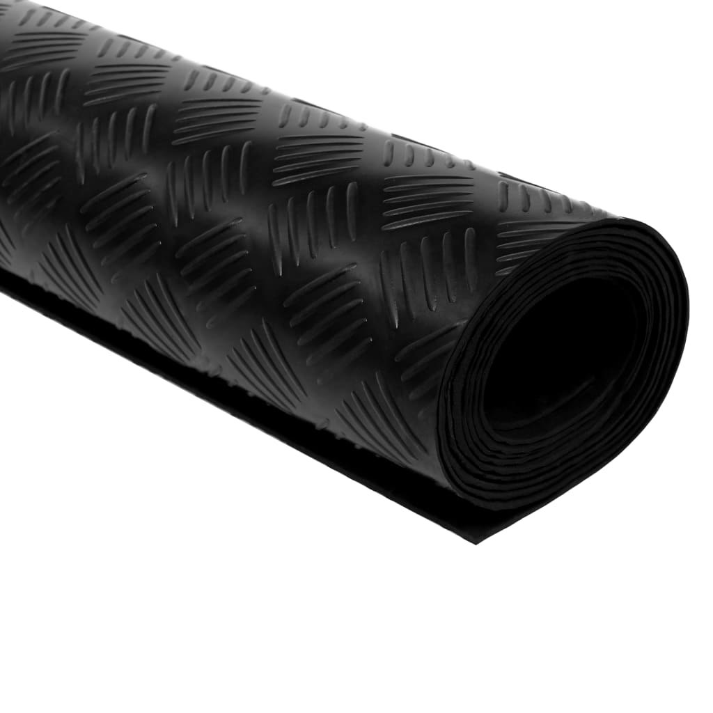 Floor Mat Anti-Slip Rubber 1.5x4 m 3 mm Check- Flooring & Carpet - HomeShopIreland - Home Shop Ireland - Flooring & Carpet - Floor Mat Anti-Slip Rubber 1.5x4 m 3 mm Check