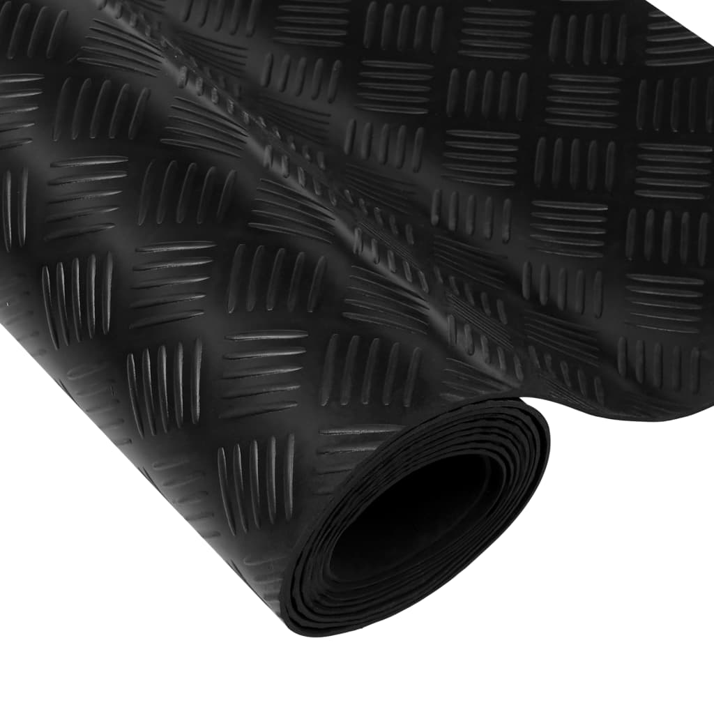 Floor Mat Anti-Slip Rubber 1.5x4 m 3 mm Check- Flooring & Carpet - HomeShopIreland - Home Shop Ireland - Flooring & Carpet - Floor Mat Anti-Slip Rubber 1.5x4 m 3 mm Check