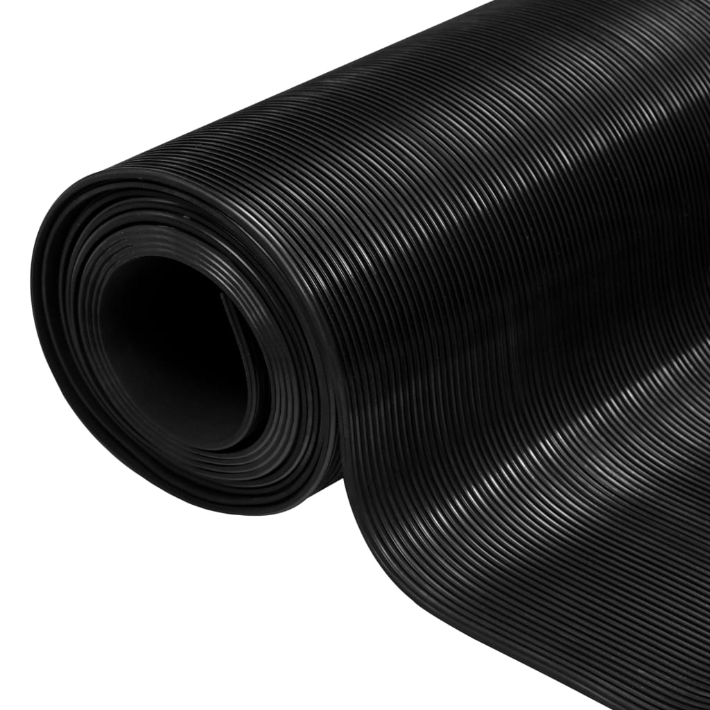 Floor Mat Anti-Slip Rubber 1.5x4 m 3 mm Fine Rib- Flooring & Carpet - HomeShopIreland - Home Shop Ireland - Flooring & Carpet - Floor Mat Anti-Slip Rubber 1.5x4 m 3 mm Fine Rib