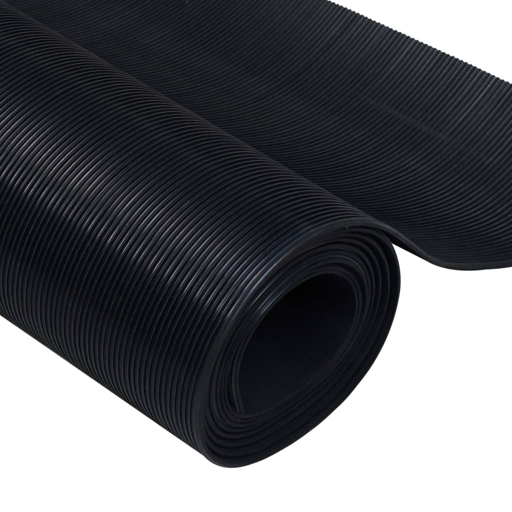 Floor Mat Anti-Slip Rubber 1.5x4 m 3 mm Fine Rib- Flooring & Carpet - HomeShopIreland - Home Shop Ireland - Flooring & Carpet - Floor Mat Anti-Slip Rubber 1.5x4 m 3 mm Fine Rib