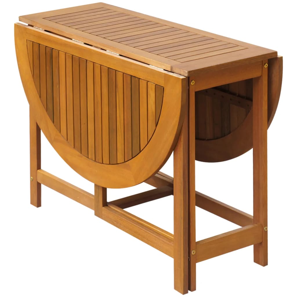 5 Piece Folding Outdoor Dining Set Solid Acacia Wood- Outdoor Furniture Sets - HomeShopIreland - Home Shop Ireland - Outdoor Furniture Sets - 5 Piece Folding Outdoor Dining Set Solid Acacia Wood
